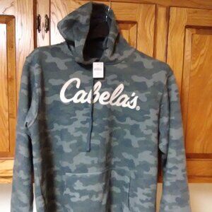 NWT Cabela's sweatshirt or maybe jacket ?? with hoodie NEW XL